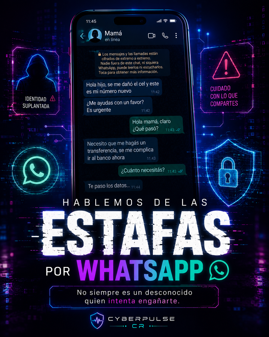 Hablemos de las estafas por whatsapp – CyberPulse CR